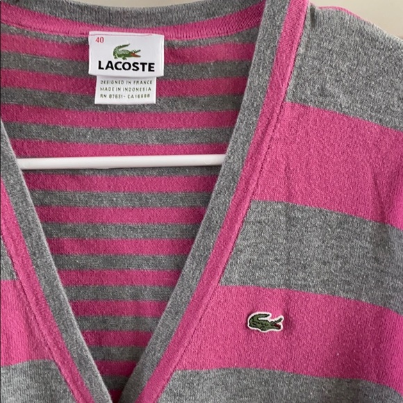 Lacoste long Cardigan size 40 - Picture 2 of 3